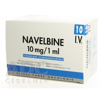 Навельбін (NAVELBINE) 10 мг/1 мл, 10 флаконів